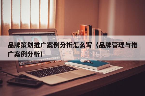 品牌策劃推廣案例分析怎么寫(品牌管理與推廣案例分析)