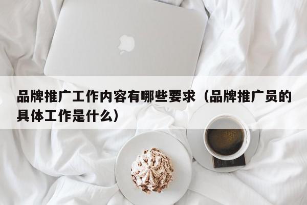 品牌推廣工作內容有哪些要求(品牌推廣員的具體工作是什么)