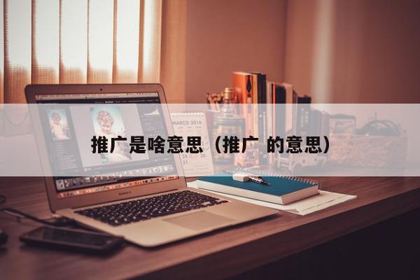 推廣是啥意思(推廣 的意思)