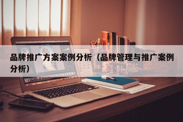 品牌推廣方案案例分析(品牌管理與推廣案例分析)